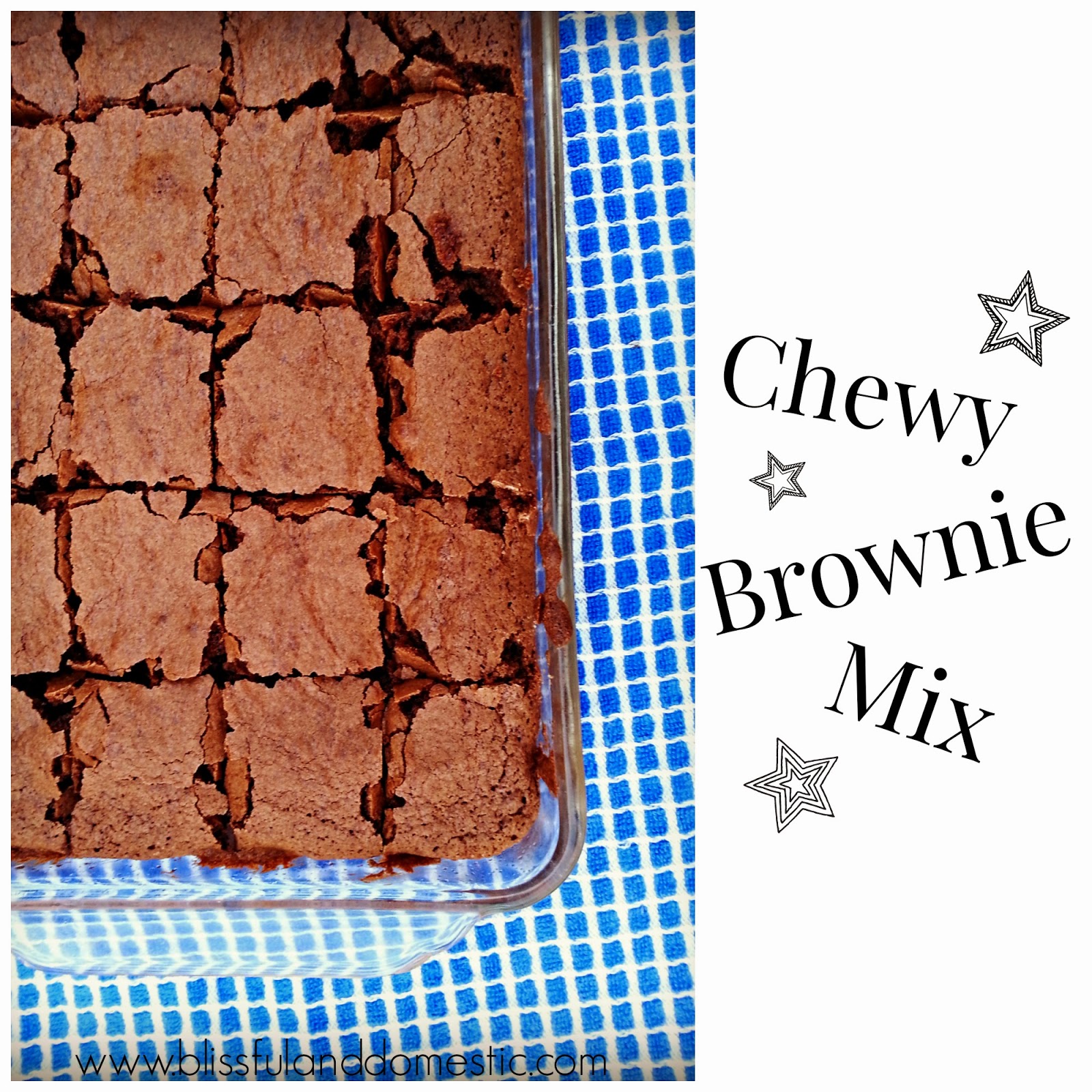 Blissful and Domestic Ready Made Mixes Chewy Brownie Mix...