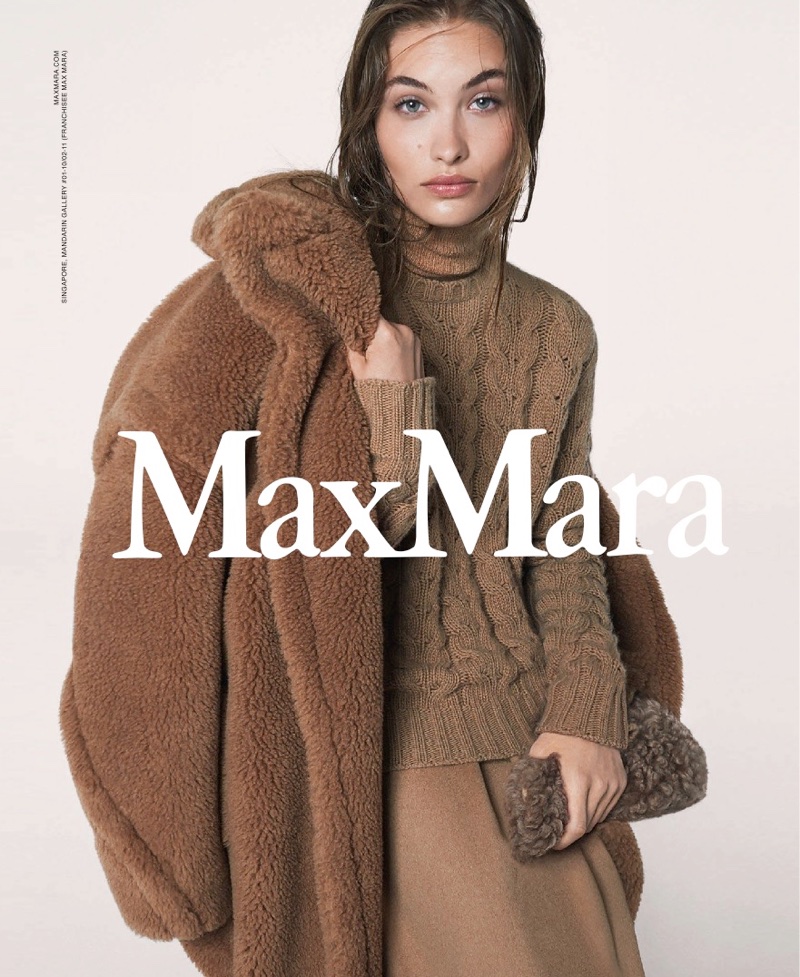 Grace Elizabeth Keeps It Cozy Luxe in Max Mara’s Fall 2017 Campaign ...