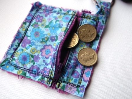 Handmade Harbour: Coin Purse Keyring - Quick and Easy Tutorial