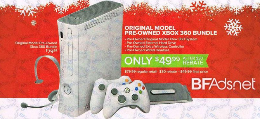 gamestop rebate xbox 360