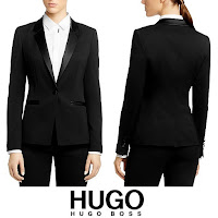 Queen Letizia Style HUGO BOSS Jawona Tuxedo  