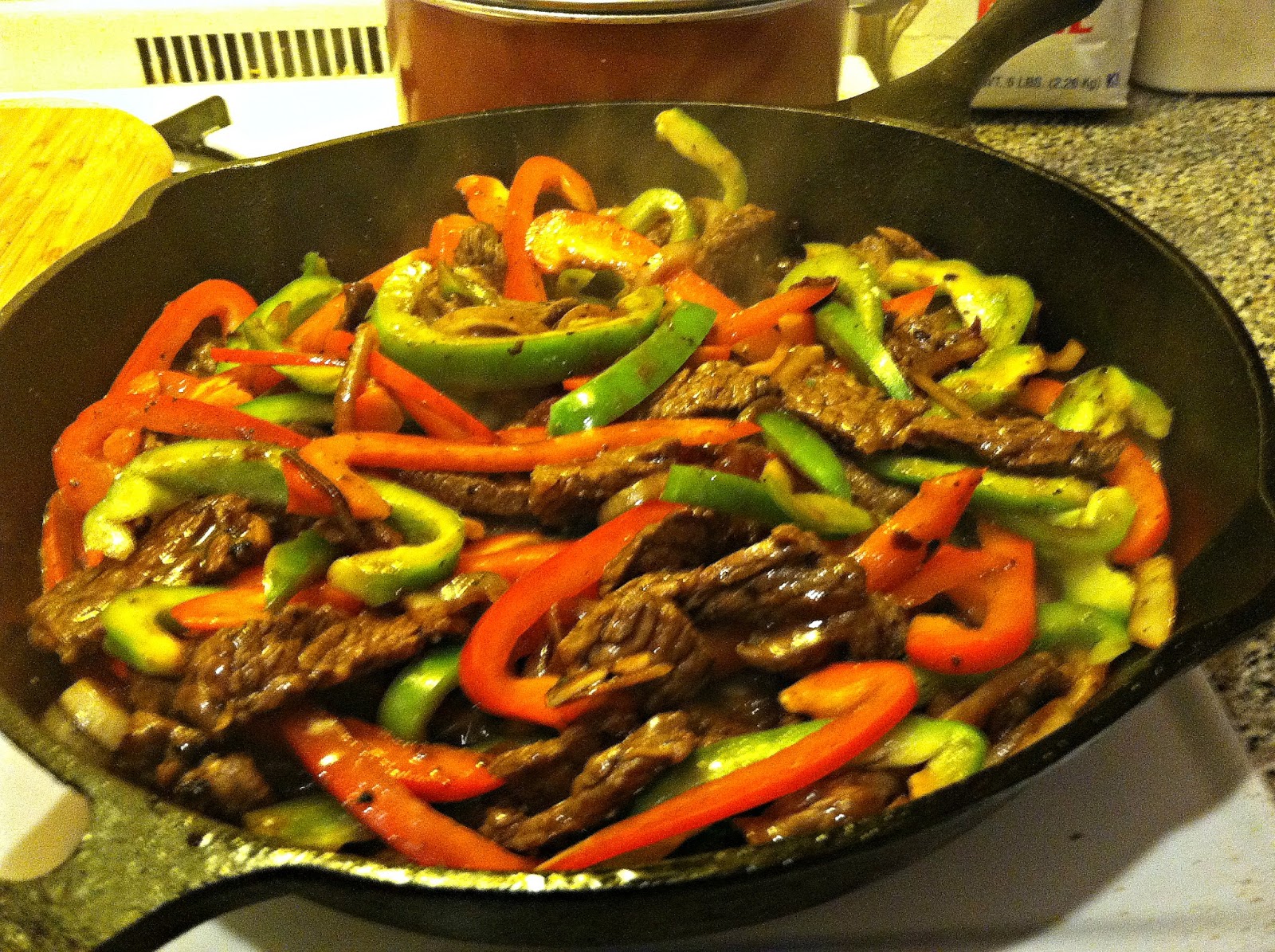 Chinese Pepper Steak Recipe ~ Nalanis Kitchen