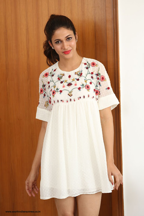 Lavanya Tripathi Stills At Mister Interview
