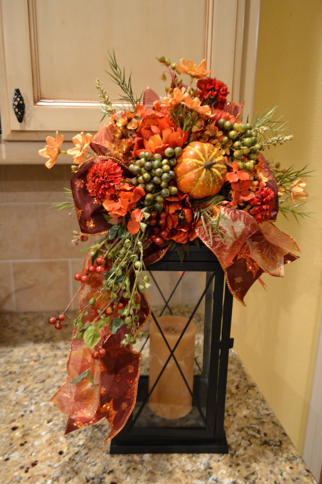 Kristen's Creations: Halloween And Fall Lantern Swags