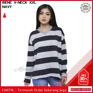MNF026A109 Atasan V Wanita neck Irene Jumbo Xxl 2019 BMGShop