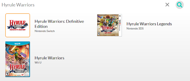 Hyrule Warriors Legends Definitive Edition Wii U 3DS Switch