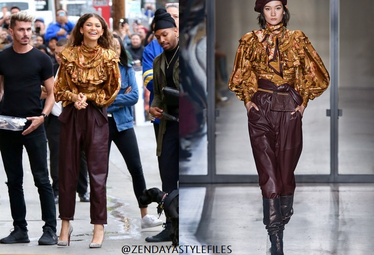 Zendaya Promotes Spider Man Far From Home At Jimmy Kimmel