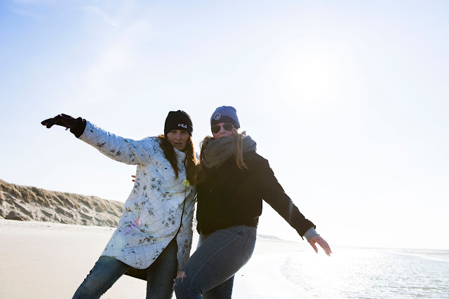 Fotoshooting am Meer auf Langeoog