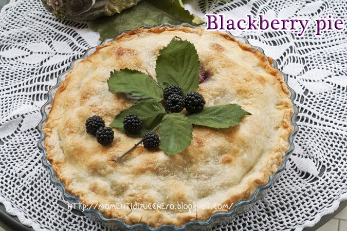 blackberry pie {torta di more}