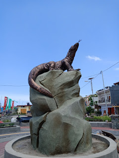 Patung Komodo Labuan Bajo NTT - STUDIO PATUNG SUWARTO - STUDIO PATUNG