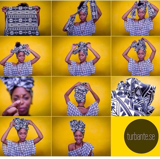 The AfroFusion Spot Style Guide How to Tie Chic Head Wrap Styles