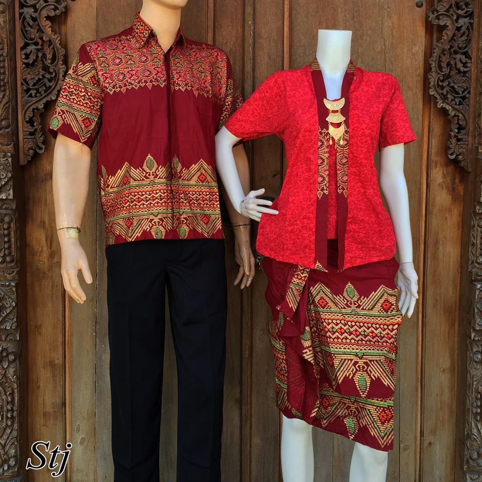 Baju Rok Blus Baju Batik Pasangan Setelan Rok Dan Blus Pendek Stj baju rok blus baju batik pasangan setelan rok dan blus pendek stj