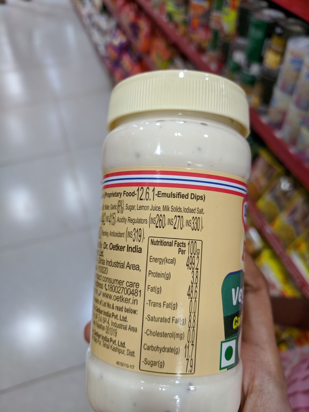 Dr.Oetker FunFoods Veg Mayonnaise review Anuradha Sridharan