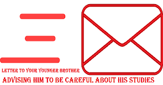 Letter to your younger brother