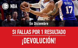 sportium promocion NBA: En Diciembre Combinadas con seguro sportium promocion NBA: En Diciembre Combinadas con seguro