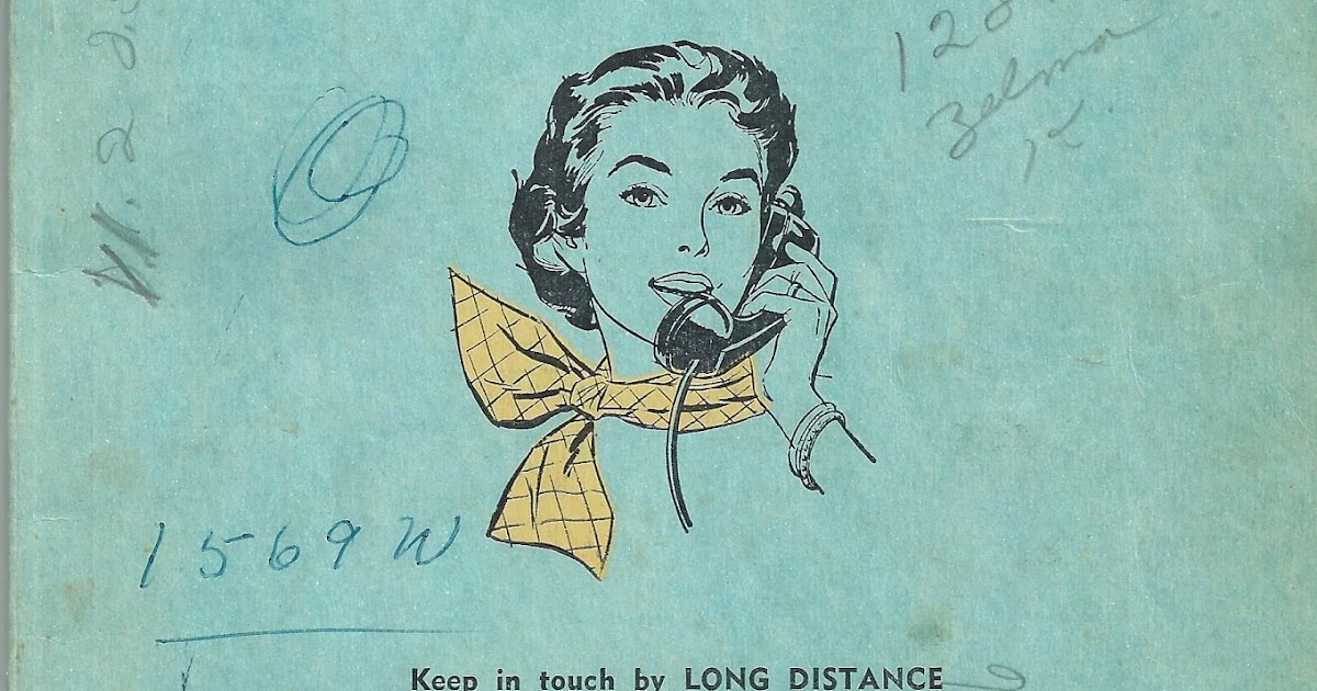 the sphinx A Look At the Nevada, Missouri Phone Book (1957)