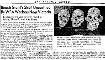 Real Giant skulls have been found in America.