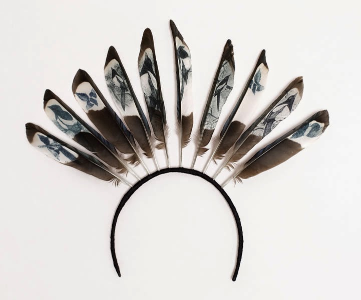 19-Rebecca-Jewell-British Museum-Art-Printed-on-Bird-Feathers-www-designstack-co