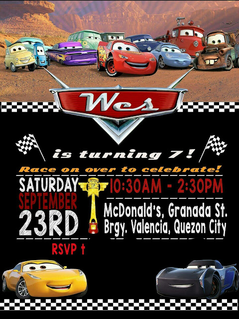 Cars Themed Birthday Party Ideas