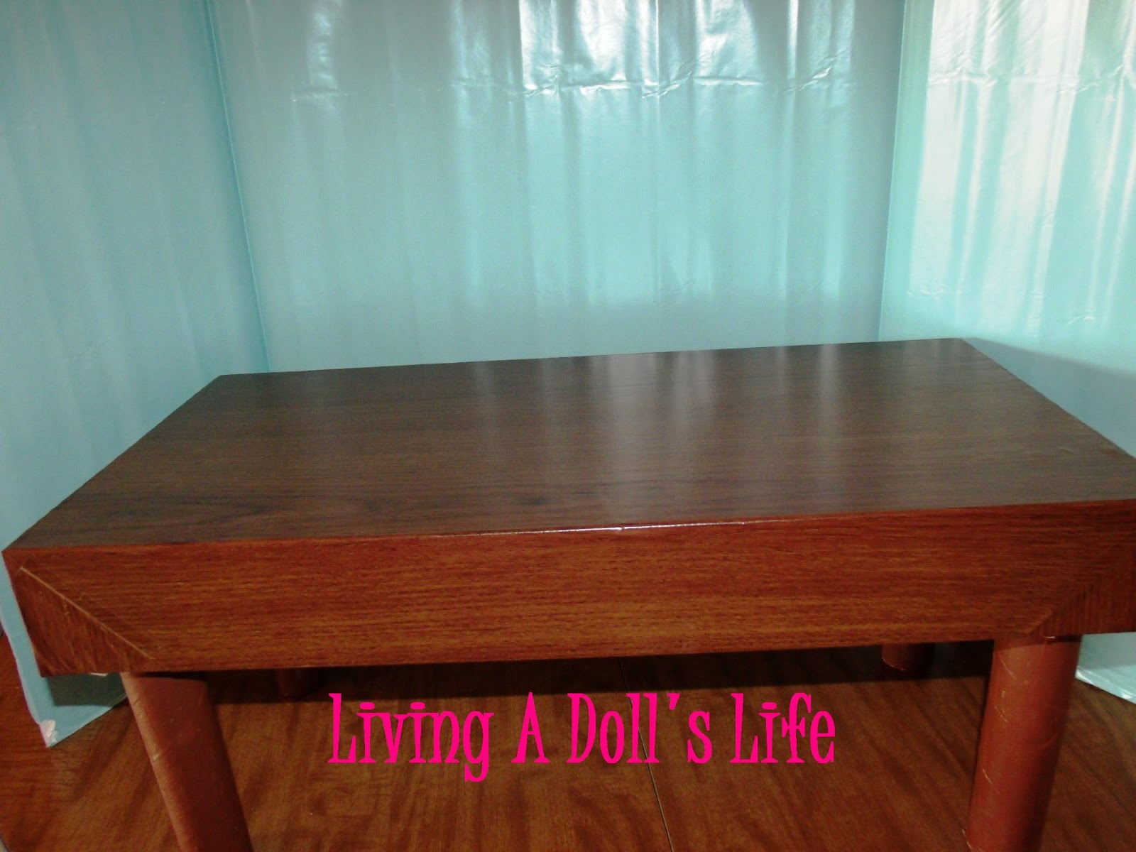 Living A Doll's Life How To Make 18" Doll Table