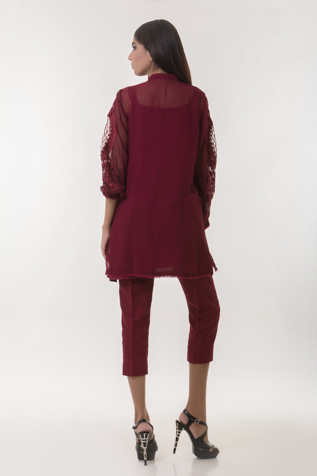 Ayesha Somaya 2018 Luxury Pret Collection Dress Code# 12370-M