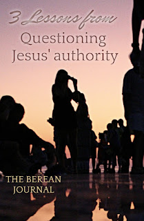 The big question that the rule following Pharisee's had was what gives Jesus the right? Jesus had a unique way of answering this question. The big question that the rule following Pharisee's had was what gives Jesus the right? Jesus had a unique way of answering this question.