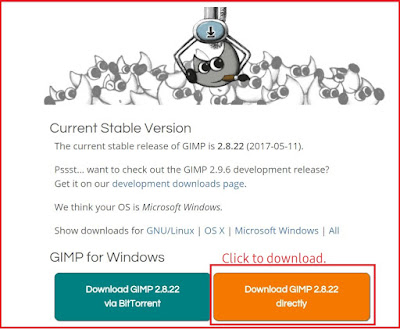 Black & White: GIMP