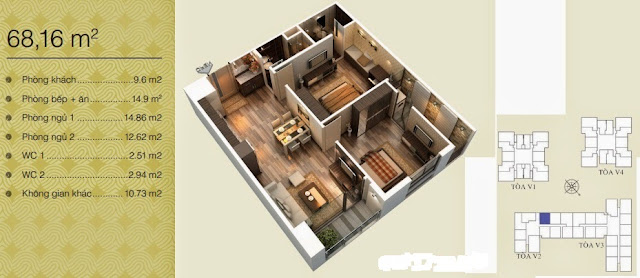 Căn 68,16 m2 Căn 68,16 m2