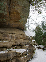 Canyon Wall - Eben Ice Caves, Michigan Canyon Wall - Eben Ice Caves, Michigan