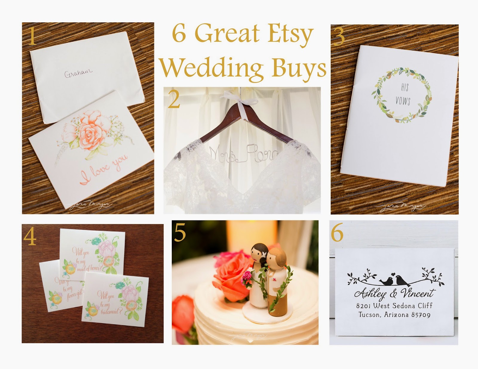 6 Etsy Purchases I Loved for Wedding Planning Floradise
