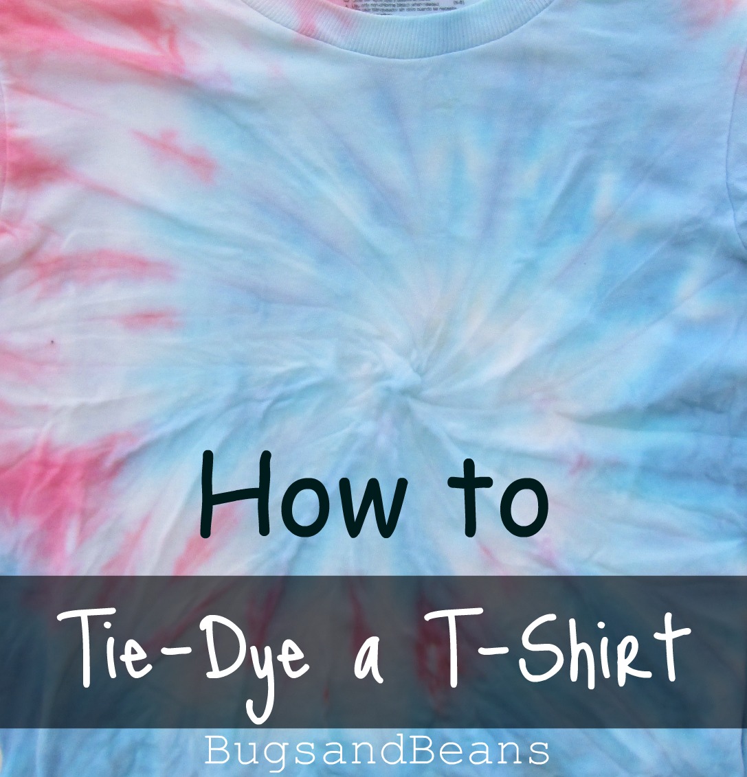 How to Tie-Dye a T-Shirt (Craft) - Outnumbered 3 to 1