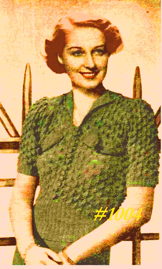 Miss Julia's Patterns: Free Pattern - Vintage 1938 Chic Short-Sleeved ...