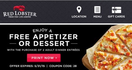 Red lobster canada coupons