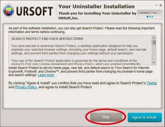 Your Uninstaller, phần mềm gỡ cài đặt tận gốc