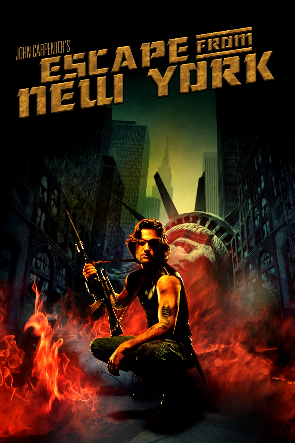 The Geeky Nerfherder Movie Poster Art Escape From New York (1981) The Geeky Nerfherder Movie Poster Art Escape From New York (1981)