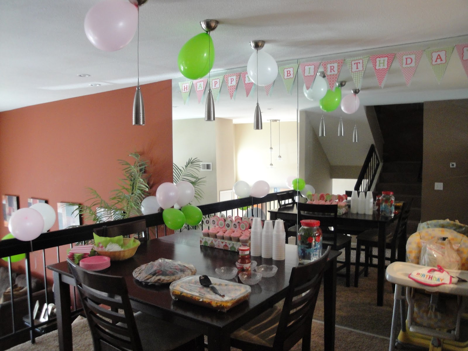 Girls First Birthday Party Ideas Pink And Green Owl Theme Party