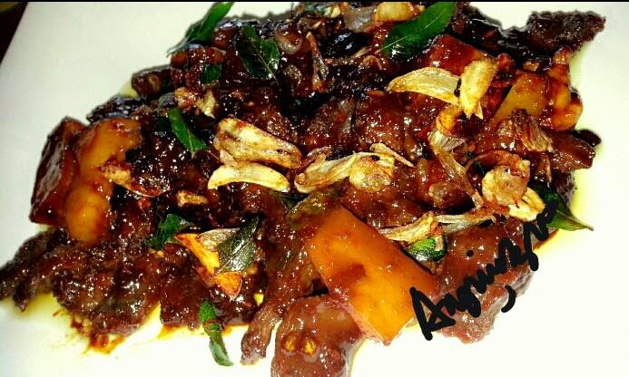 Rempah Ratus Kehin Daging Perap Masak Hitam Daging Perap Masak Hitam Ala Mamak