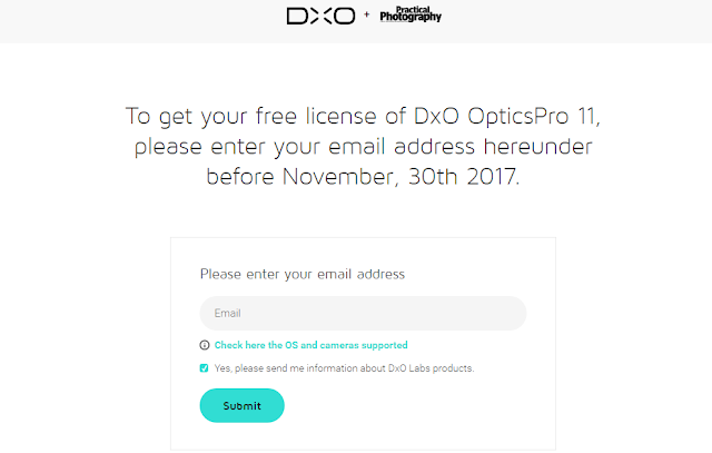 DxO OpticsPro 11 Free License