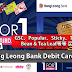【Hong Leong Bank Debit Card福利】GSC、Popular、Sticky、The Coffee Bean & Tea Leaf可享有买1送1!