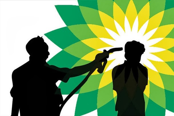 BP - British Petroleum.
