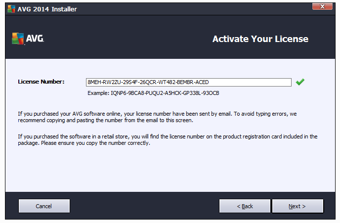 Avg internet security 2018 key