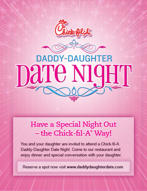 Chick Fil A Daddy Daughter Date Night Monday March Th Hot Sex Picture 