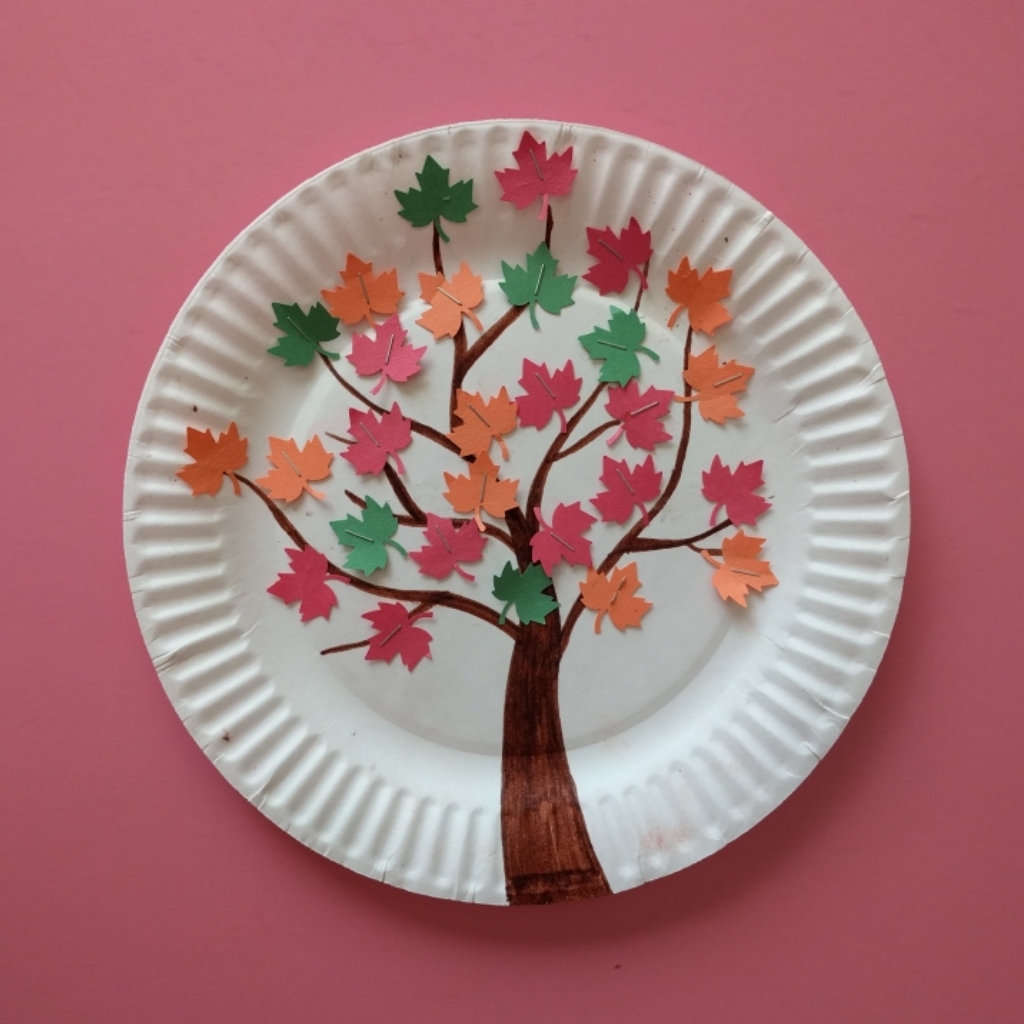 Magnetic Fall Leaf Craft - The Joy of Sharing