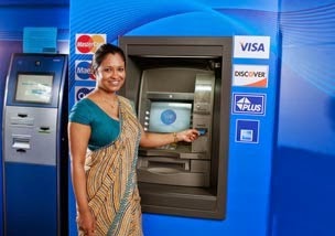 atm in india three time use
