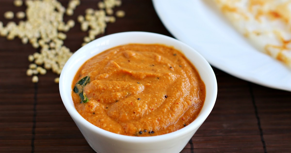 Urad dal chutney recipe Side dish for idli dosa Jeyashri's Kitchen