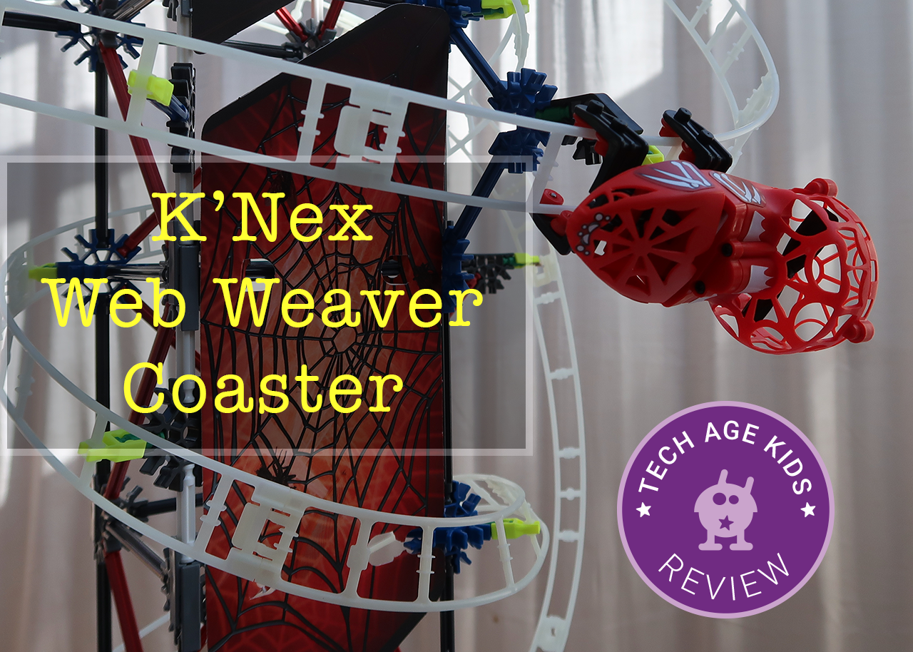 knex roller coaster web weaver
