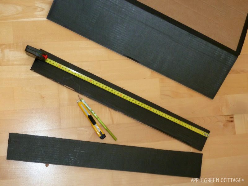 HowTo DIY Cardboard drawer dividers AppleGreen Cottage