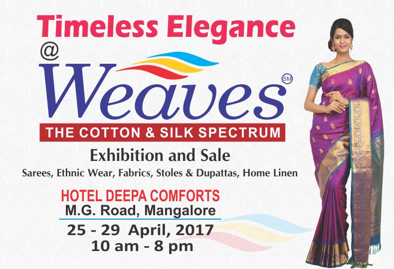 Weaves Largest Handloom Exhibition In Manglore Karnataka