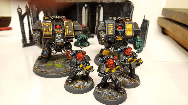 space marine field police dreadnought