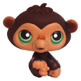 Littlest Pet Shop 3-pack Scenery Chimpanzee (#223) Pet